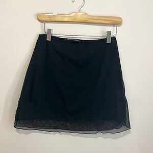 Brandy mesh skirt